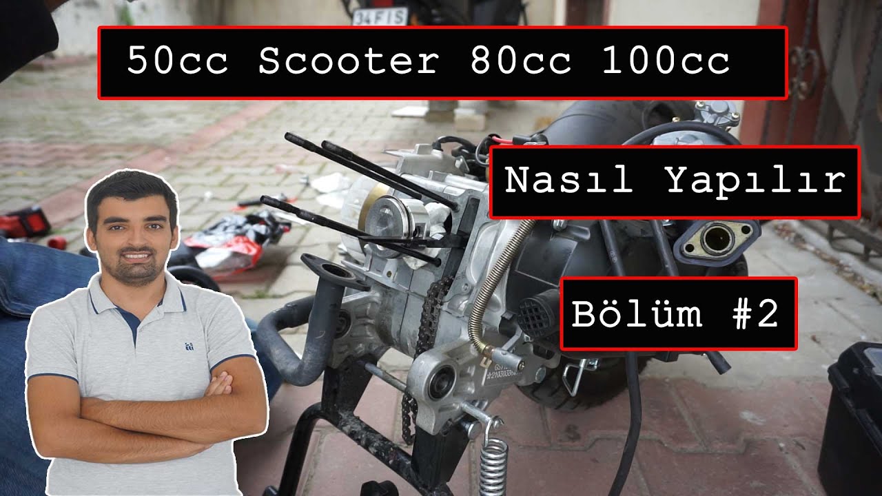 50cc Kuba Rks Scooter 80cc 100cc Nasıl Yapılır? Detaylarıyla B&ouml;l&uuml;m-2