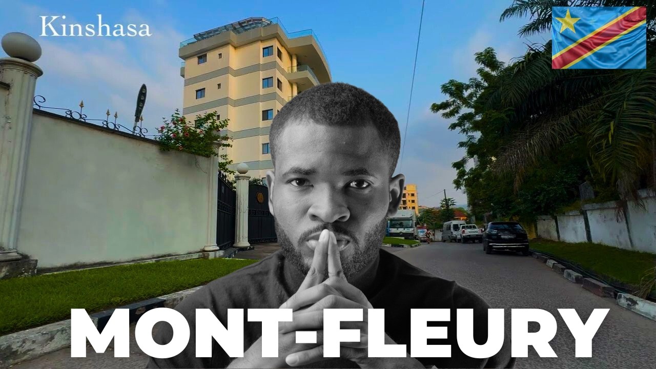 MONT FLEURY :  Le Quartier où se CACHENT les 1% les plus RICHES de la RD Congo