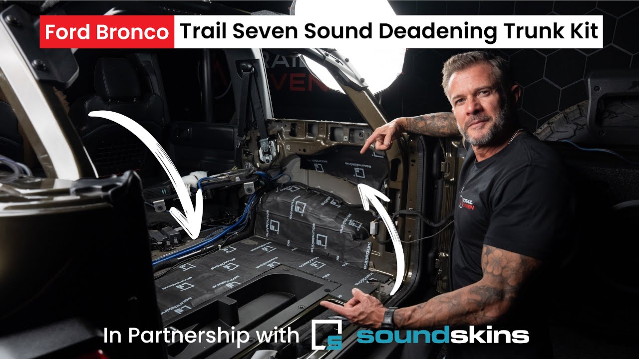 SoundSkins x Trail Seven | Установка и обзор комплекта багажника Bronco (4-дверный) | '21 + Bronco