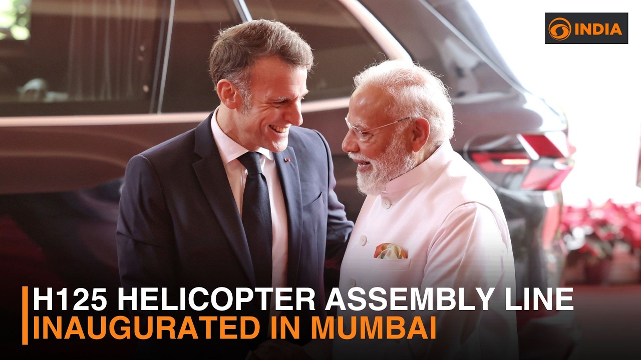 PM Modi & President Macron hold delegation-level talks in Mumbai | SPECIAL BROADCAST