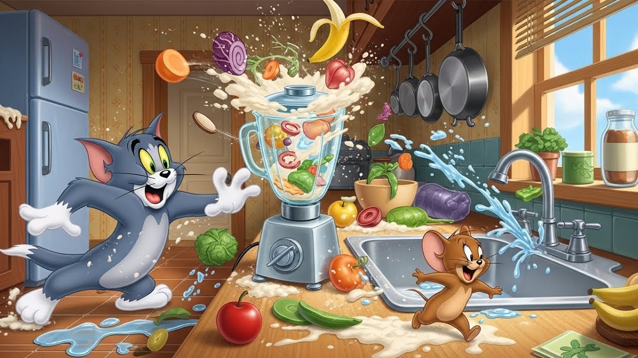 Tom and Jerry Ultimate Battle! Non-Stop Funny Cartoon Adventure