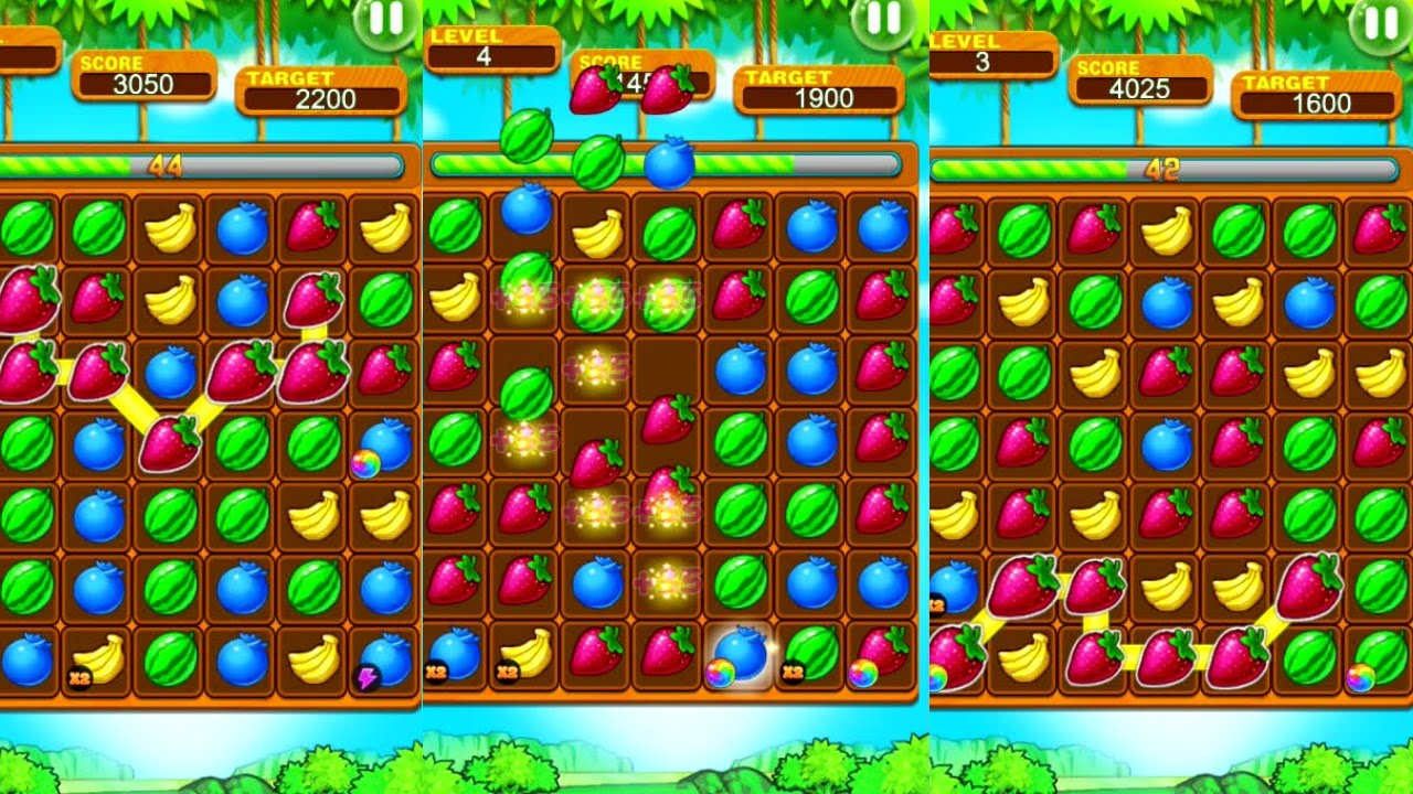 Геймплей Fruit Splash для Android