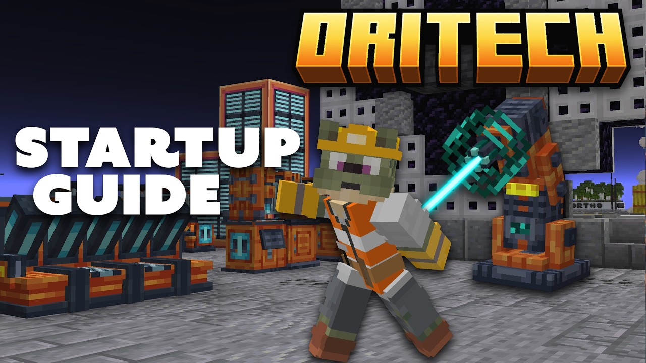 Мод ORITECH &mdash; это ПОТРЯСАЮЩЕ! Руководство для начинающих по Minecraft 1.21.1