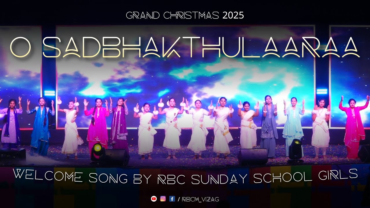 O Sadbakthulara  //  Grand Christmas 2025  //  Rhema Blessing Church