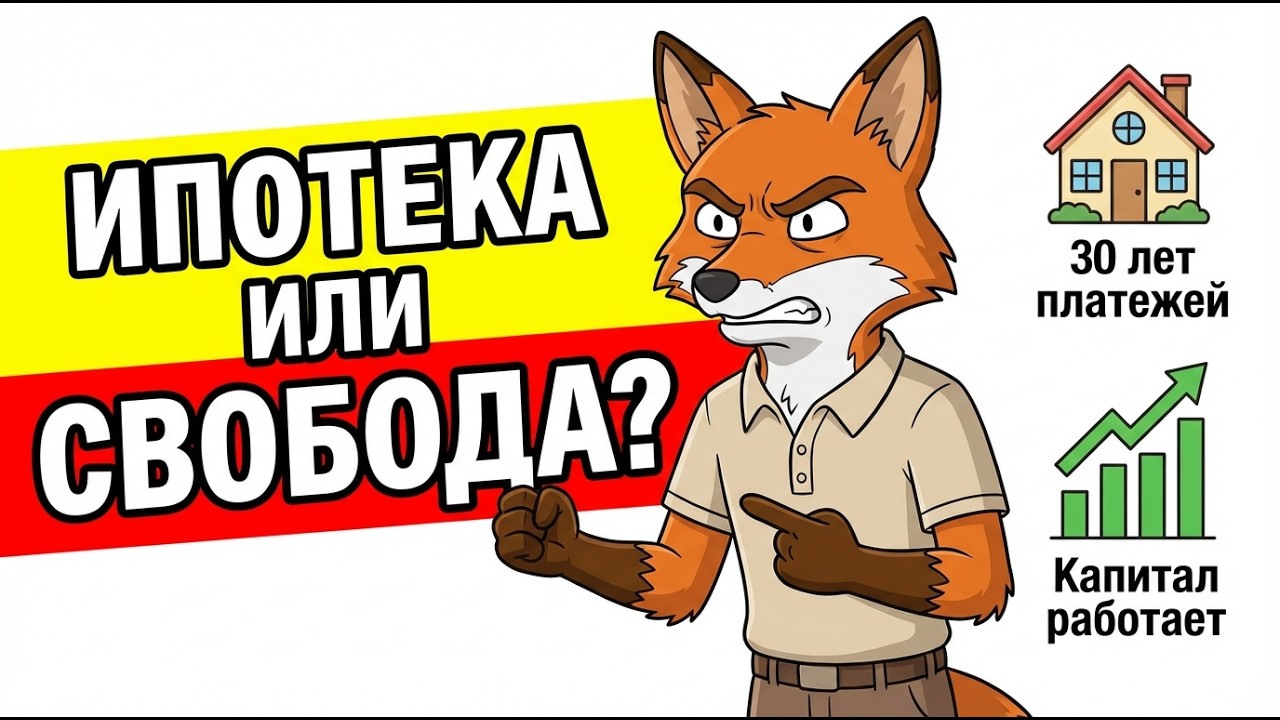 ИПОТЕКА или СВОБОДА? Вся правда в цифрах (26,4 млн переплаты)