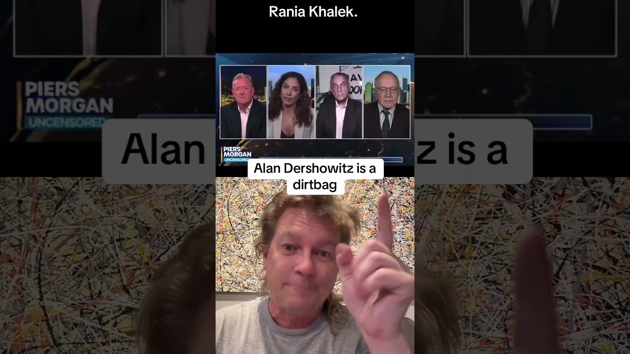 Alan Dershowitz is a Dirtbag #duet #alandershowitz #epstein #israel #gaza #genocide #warcrimes