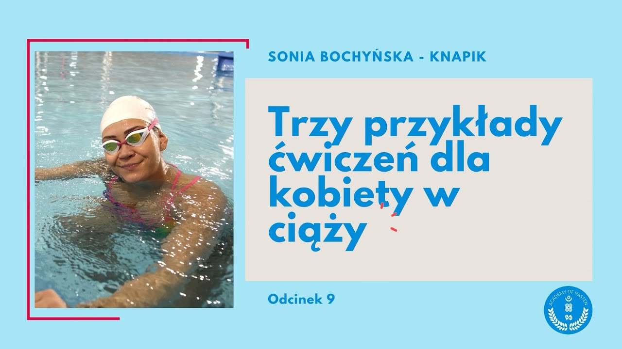 Pływanie w ciąży #9 - 3 sprawdzone ćwiczenia dla kobiet w ciąży