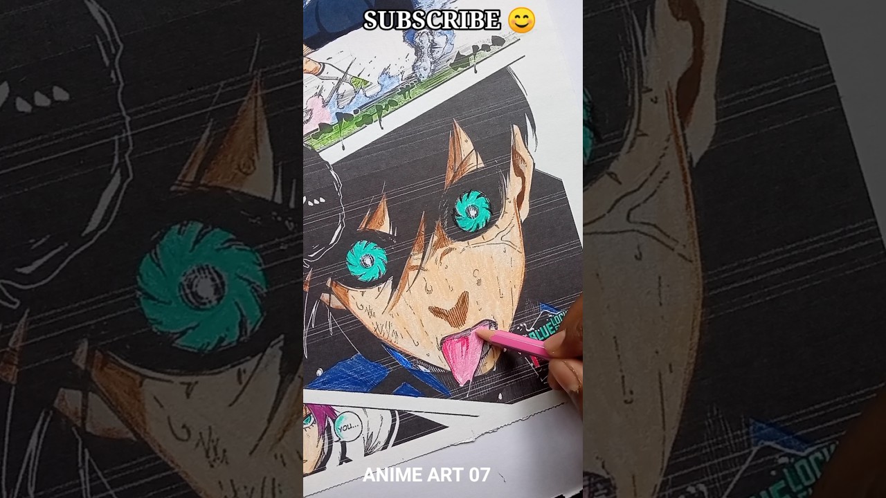 THE FINAL SHOWDOWN: Rin Itoshi vs Sae Itoshi Blue Lock #bluelock #anime #art #shorts