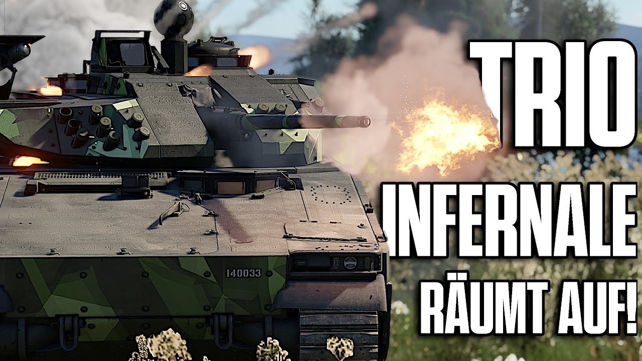 Trio Infernale auf Schweden 10.7 - Perfekte Teamplay Strategie | War Thunder