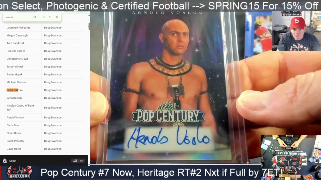 2026 Leaf Metal Pop Century #7 2 Box Break 4 3 26