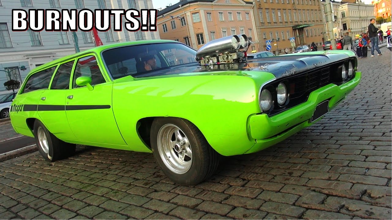 BADASS MOPAR POWER WAGON: Custom '72 Plymouth Satellite 440 | BURNOUTS |