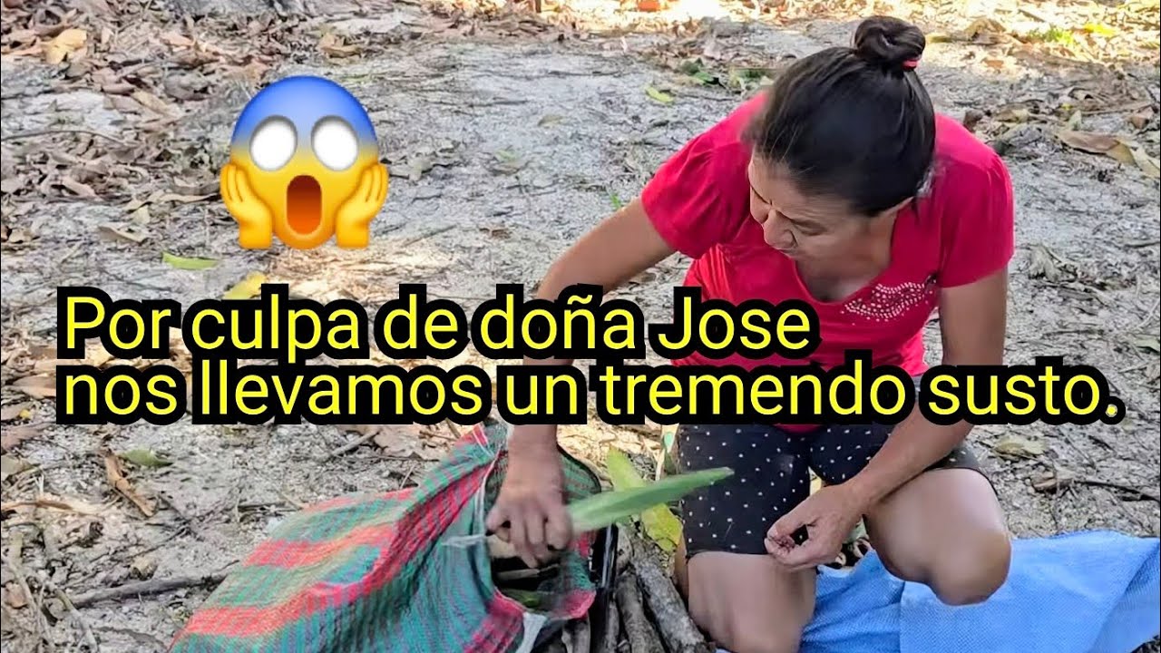Tremendo susto nos llevamos por culpa de doña Jose.