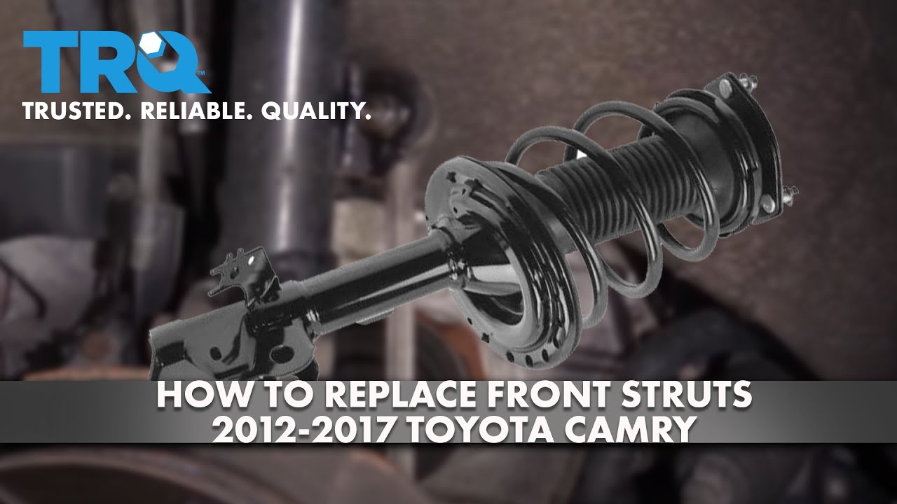 Как заменить передние стойки Toyota Camry 2012-17