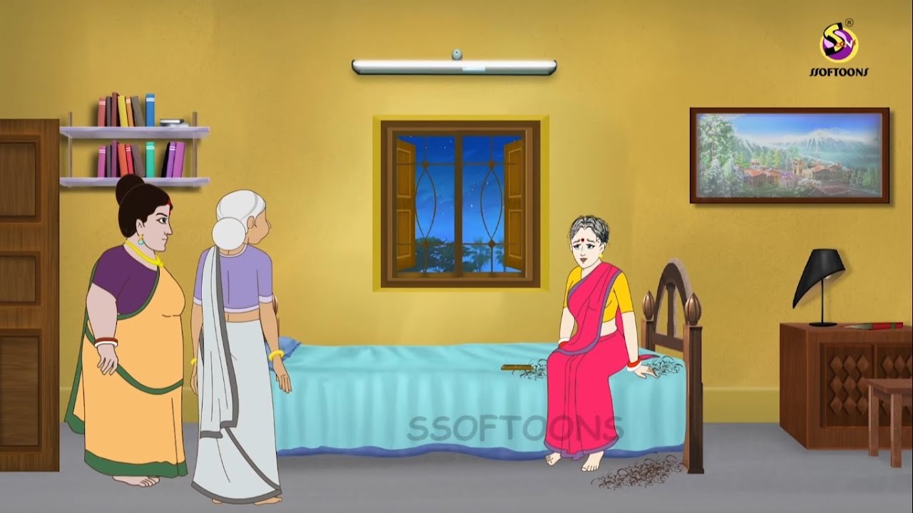 गंजी की खूबसूरत चोटी | Beautiful peak of bald head | Hindi Kahani | Moral Stories | Bedtime Stories