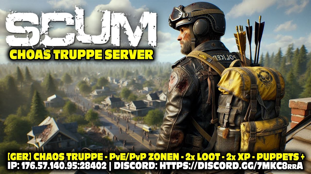 Die Action auf dem Chaos Truppe SCUM Server geht in die nächste Runde!