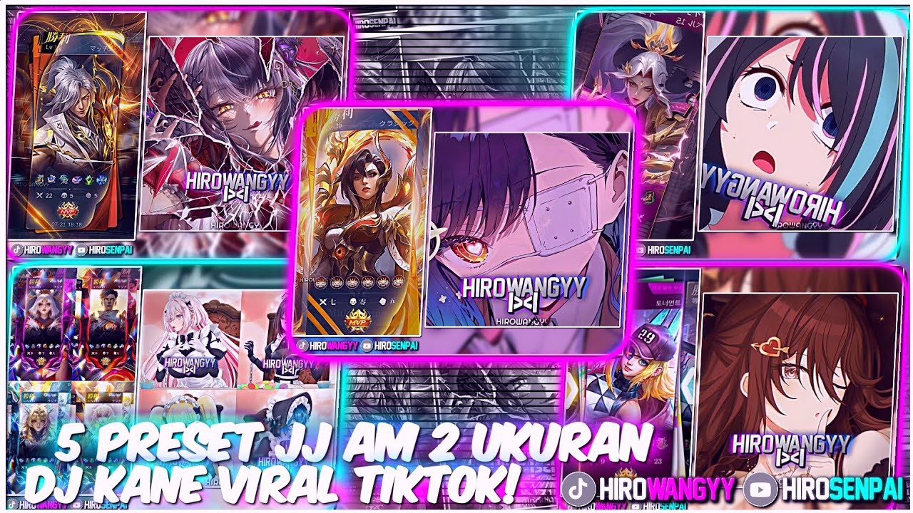 5 PRESET JJ AM 3 UKURAN DAN COLLAB BER 4☕DJ JANG GANGGU,DJ GASOLINA DAN DJ KANE VIRAL TIKTOK😋🔥