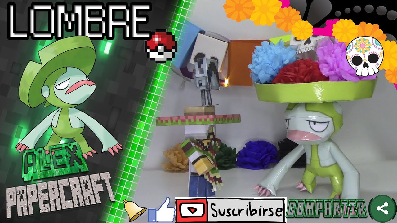 Tutorial de como hacer un Lombre / #Papercraft​ #AlexPapercraft​