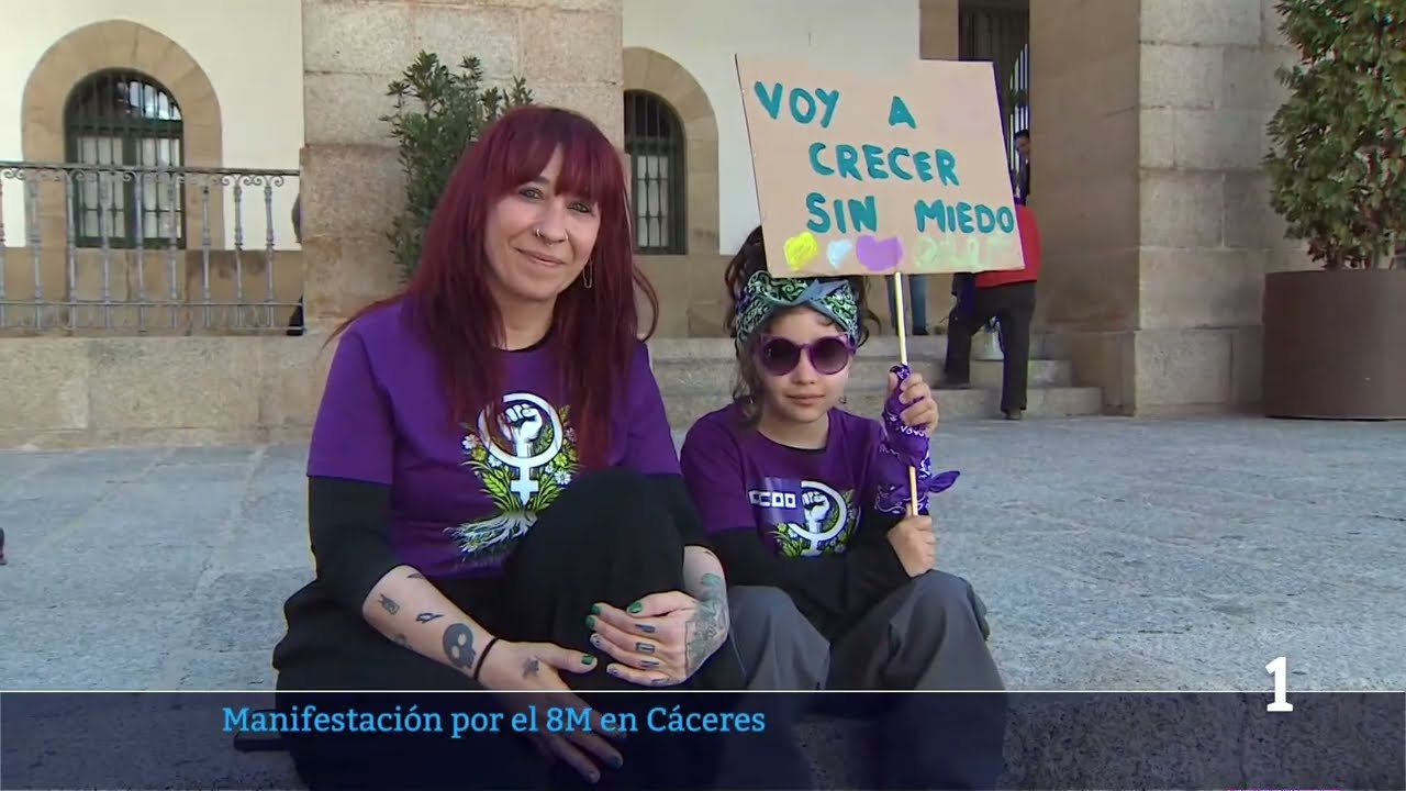 Manifestación por el 8M en Cáceres - (2026 Marzo)