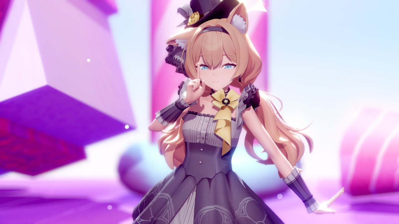 [ブルアカ MMD] 伊落マリー (Idol) - 可愛くてごめん