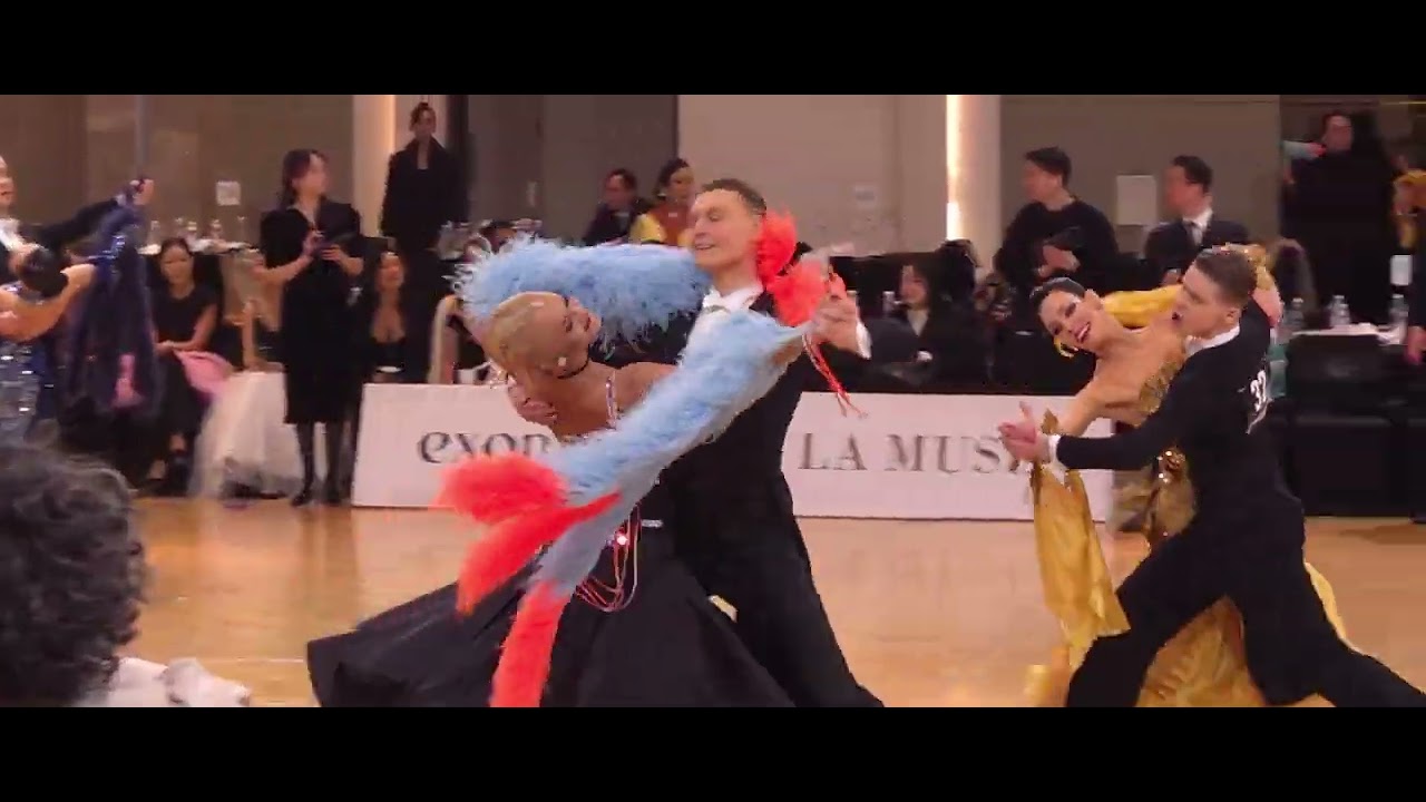 Madis Abel & Liis End Estonia SlowFoxtrot Open Pro Ballroom 2R 오픈 프로 볼룸 2R Korea Open #Koreaopen