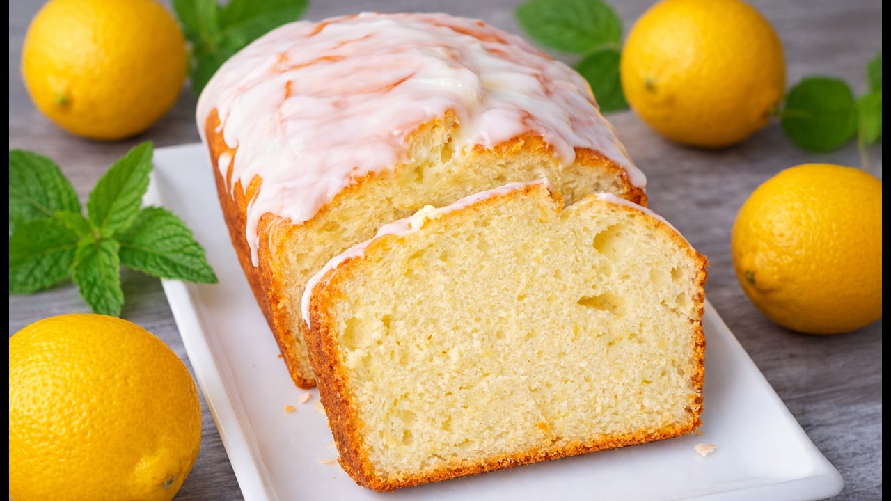 The Best Lemon Loaf Cake Everyone Loves – No Mixer Needed