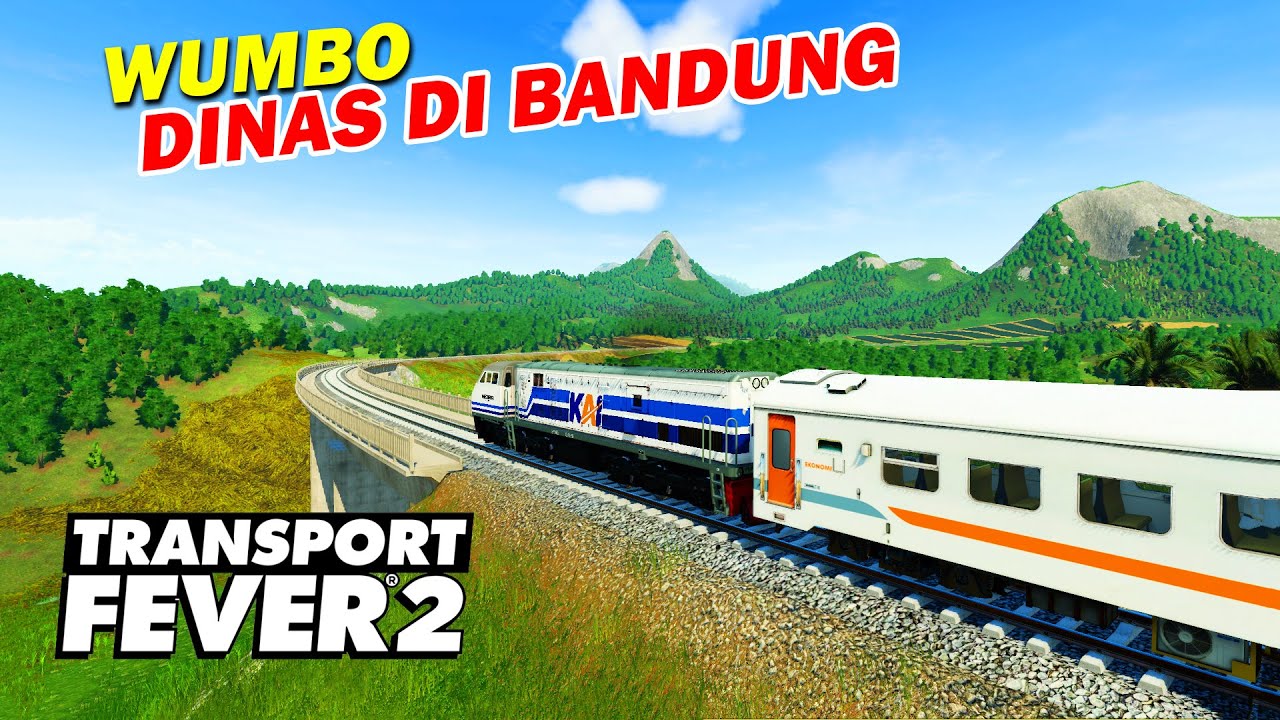 BANDUNG !!! Membangun Pulau Jawa Season 4 Episode 3 | Transport Fever 2 | Puasa Hari Ke 21