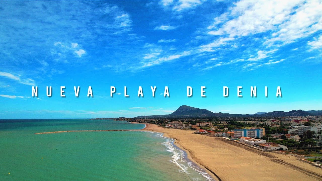 La nueva playa de Dénia [ LES DEVESES ] se regenerará con arena extraída a más de 60 metros - DRONE