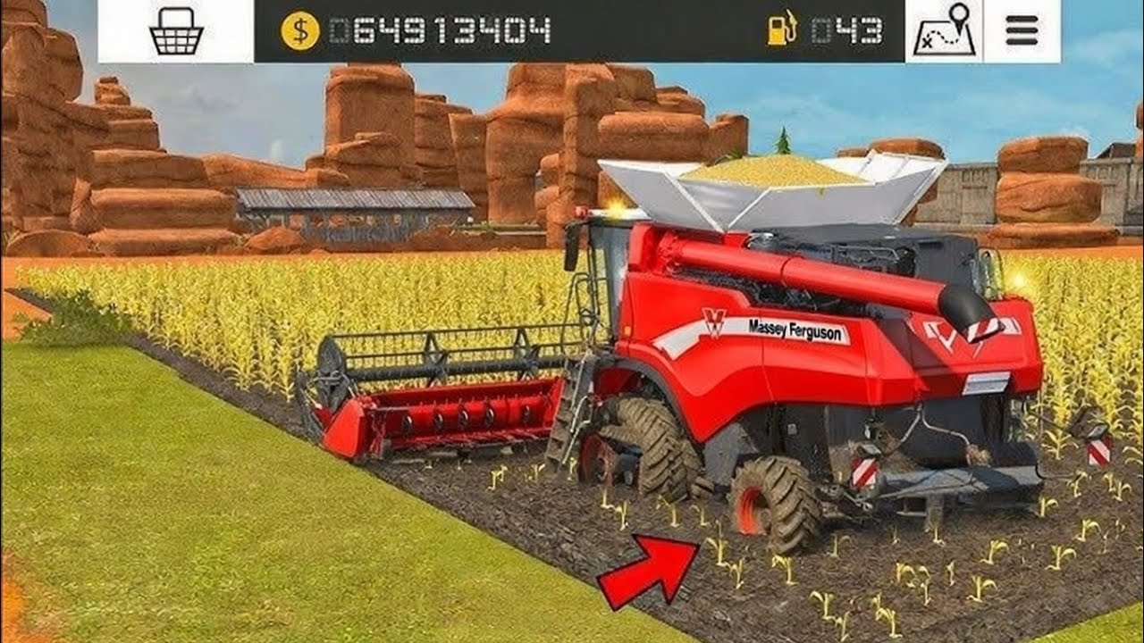 Fs 18 Harvesting With New Harvester : Fs18 Multiplayer | Farming Simulator 18 Gameplay #fs18 