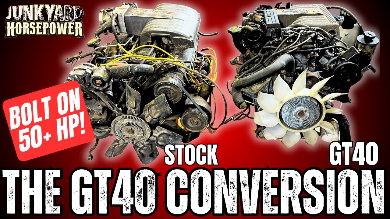 The BEST Budget Bolt on Horsepower SWAP - THE GT40 CONVERSION