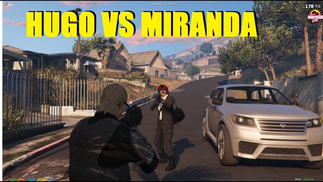 HUGO TOMA JUGO VS MIRANDA | Yo no estoy solo....* |MARBELLA VICE | (Perspectiva de HUGO)