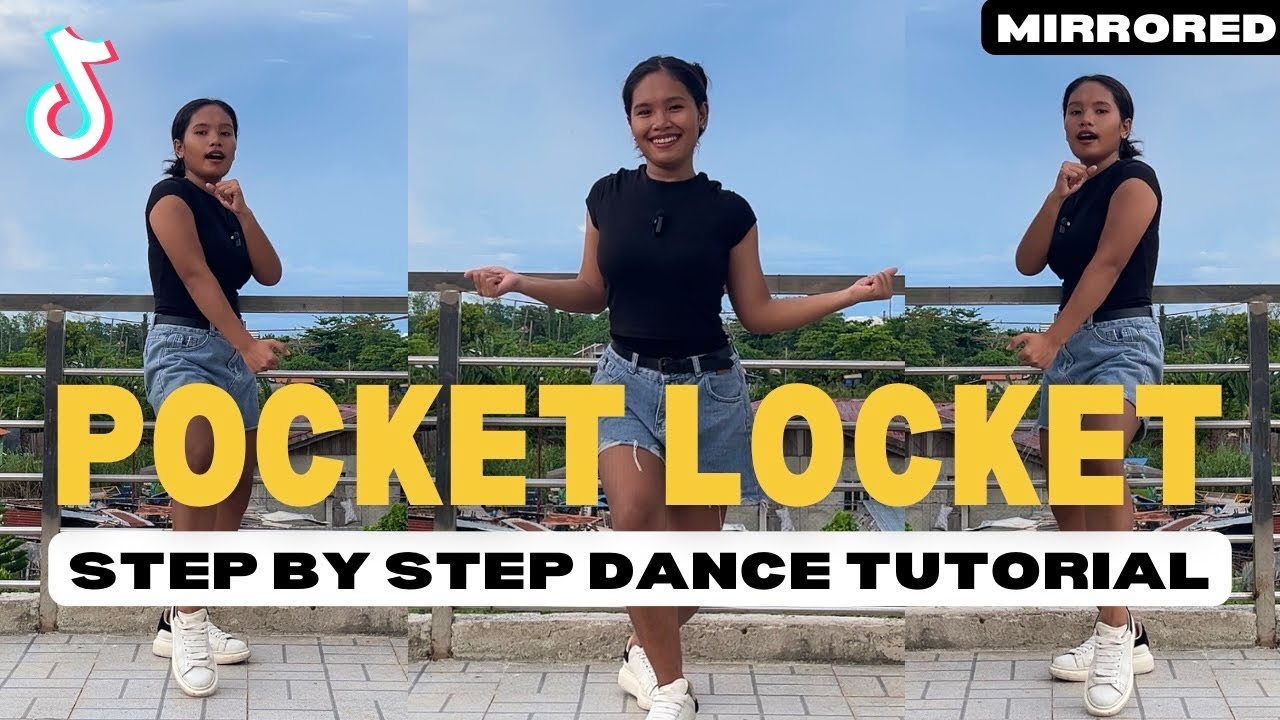 POCKET LOCKET TikTok Dance Tutorial (Step by Step) | Ana Bensig