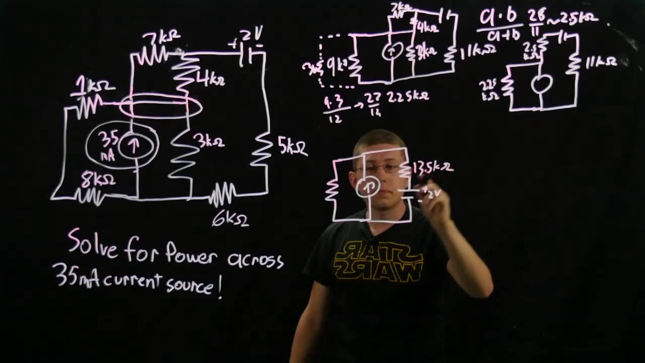 Circuits 1 - Node Voltage - Example
