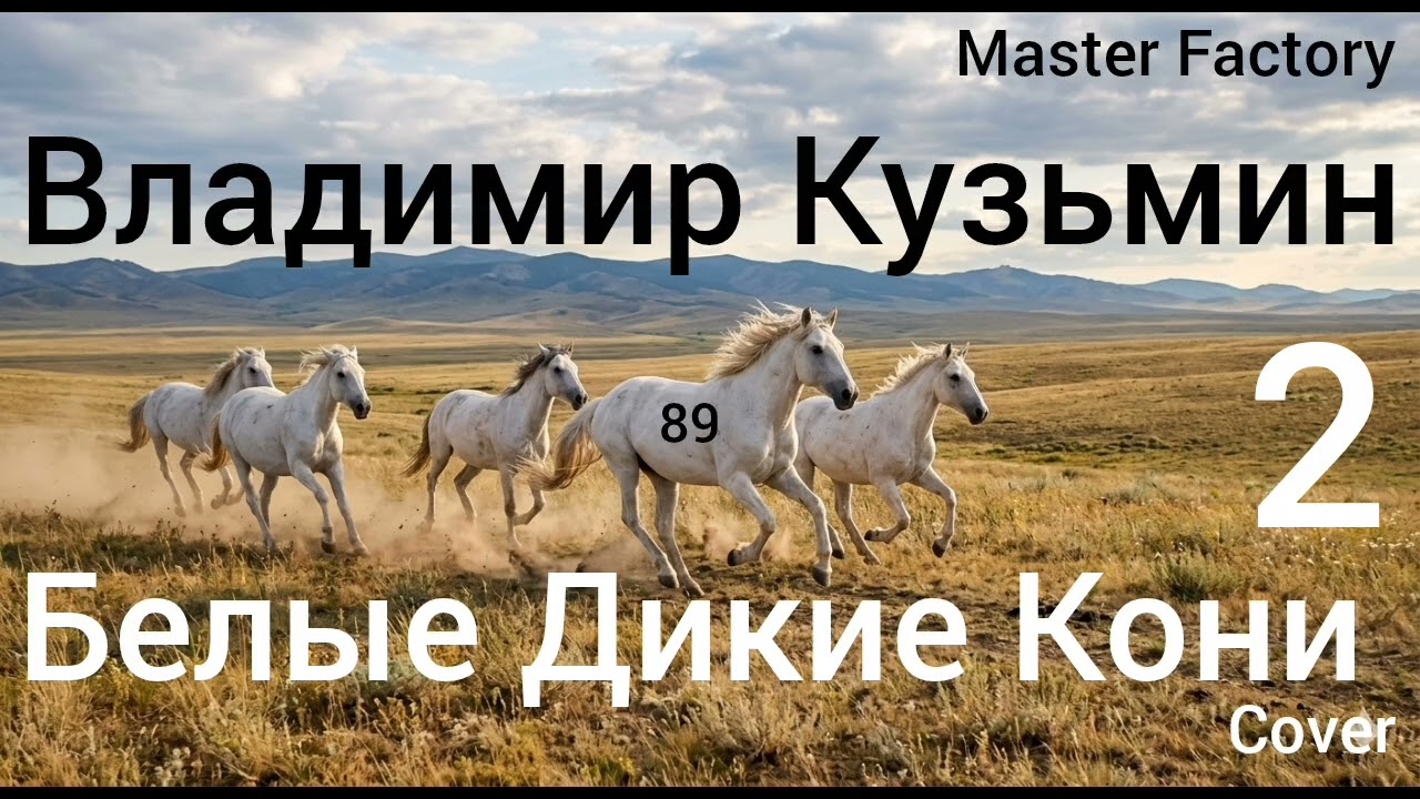 В.Кузьмин - Белые Дикие Кони(Cover 2)