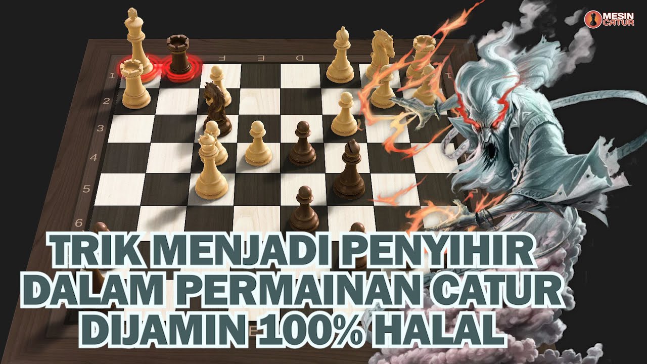 JEBAKAN CATUR SKAKMAT ARABIAN MATE!!!