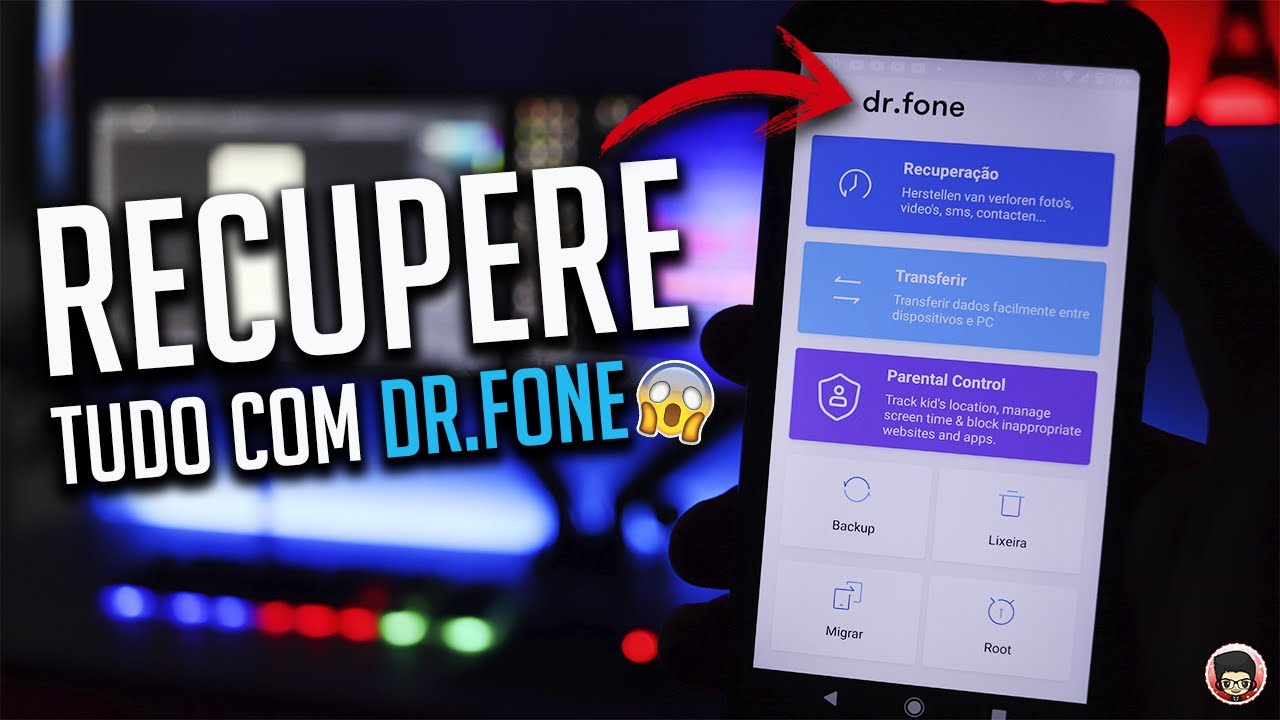 Como Recuperar Mensagens, Fotos, Vídeos, Contatos e muito MAIS - Dr.Fone 2020