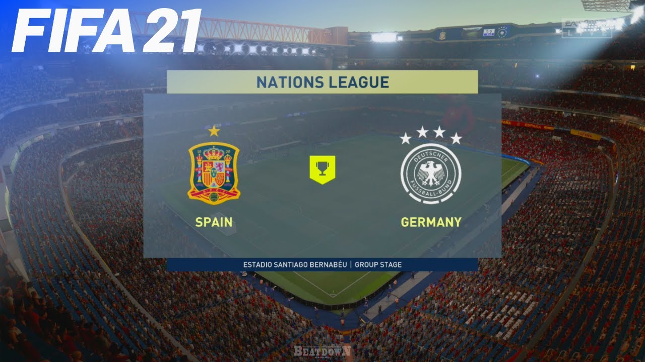 FIFA 21 - Spain vs. Germany | Nations League
