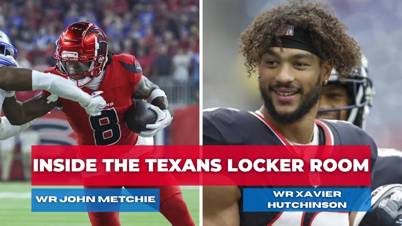 Inside the Houston Texans Locker Room: Wideouts Discuss the Loss of Tank Dell