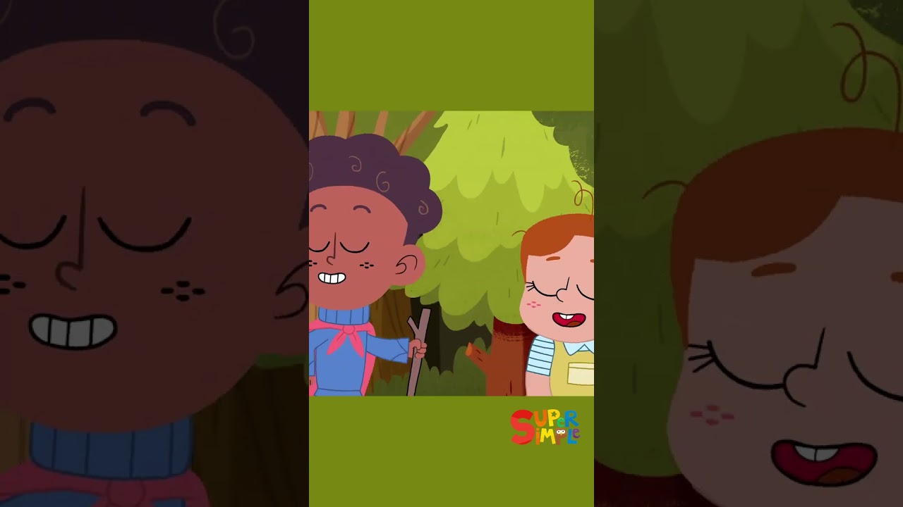 Walking In The Forest #kidssongs #preschool #shorts
