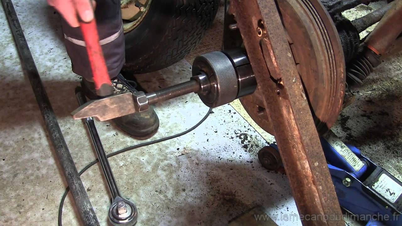 Tutoriel Traction #12 Dépose train avant (2 sur 3) (tambours)