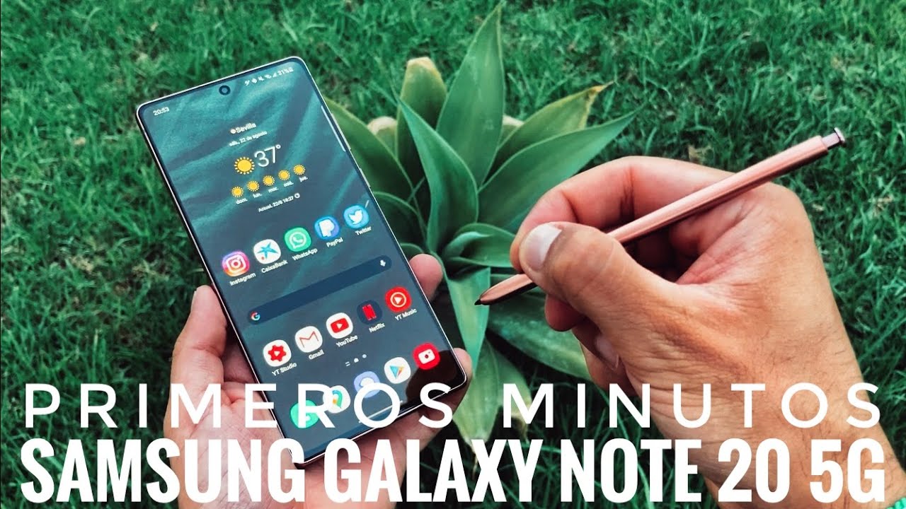 Samsung Galaxy Note 20 - Antes de Comprarlo Mira este Vídeo