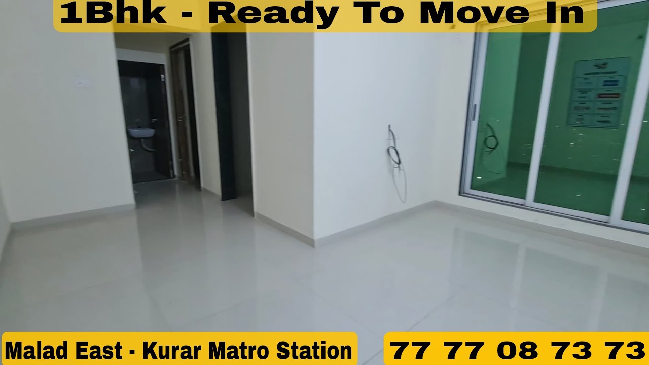 1Bhk Ready To Move In Flat For Sale In Malad East With East-West facing Mumbai Housing|7777087373