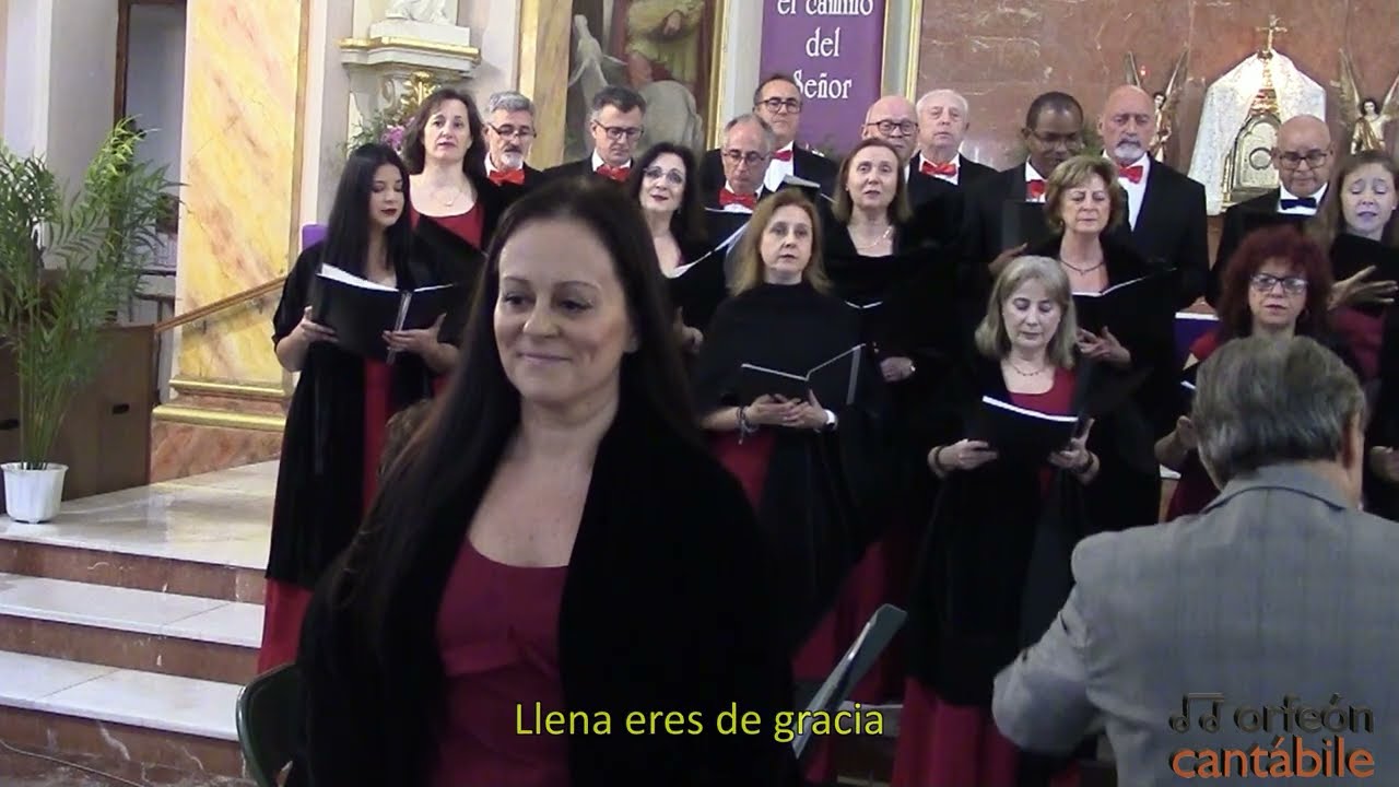 AVE MARÍA GÓMEZ. María Carras. ORFEÓN CANTÁBILE. Alicante 12-12-2025 LOS FRANCISCANOS