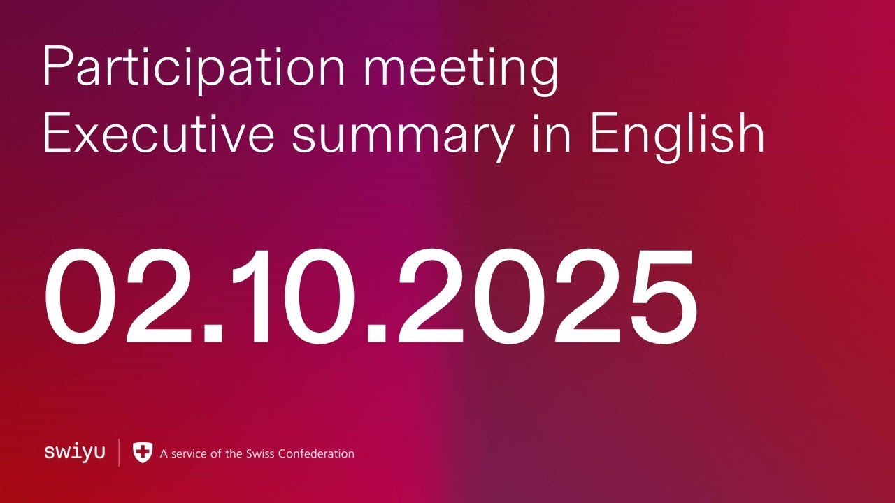 Participation meeting executive summary | 02 10 2025