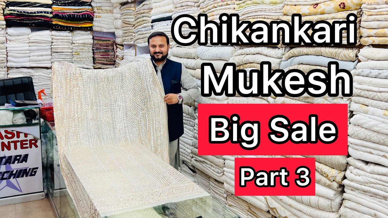 😍Chikankari Big Sale😍Mukesh Work Suit✅ Mukesh Saree✅ Mukesh Duptta✅ Pure Banarasi Suits Chikankari