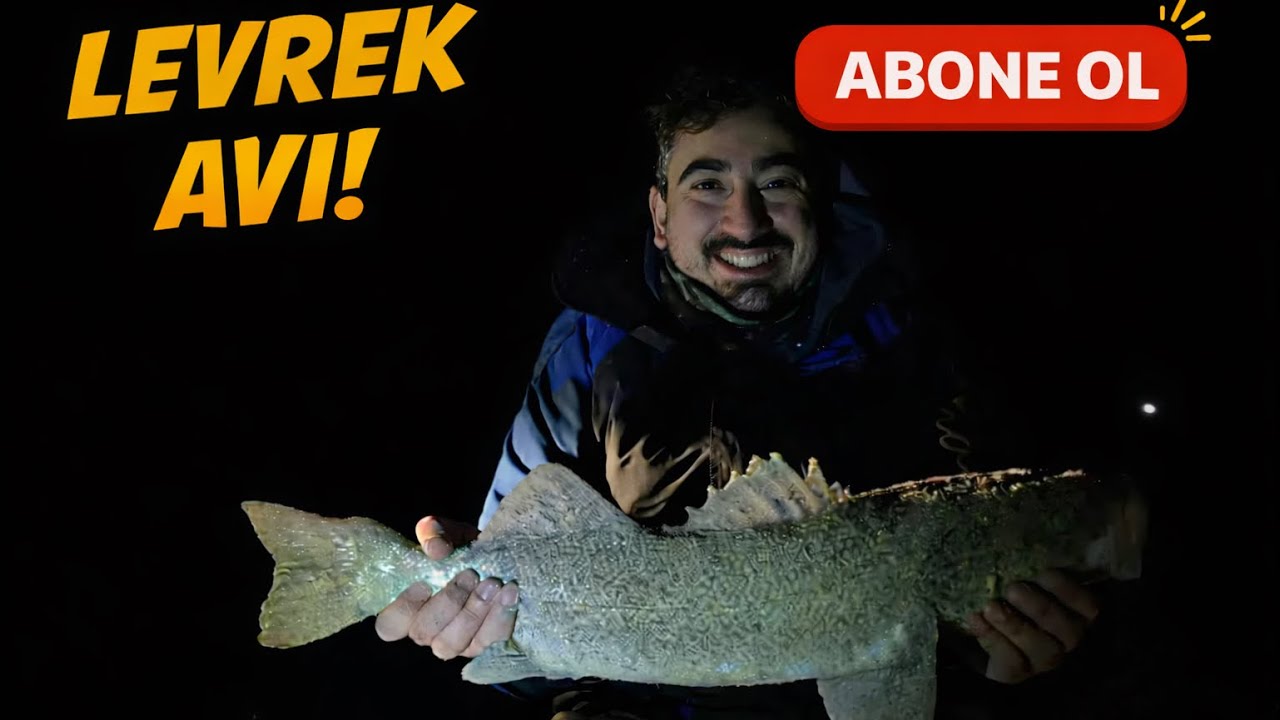 GECE SPIN AVINDA DEV LEVREK YAKALADIM ! DERE AĞZI LEVREK AVI #fishing #balıkavı #balıkavıvideoları