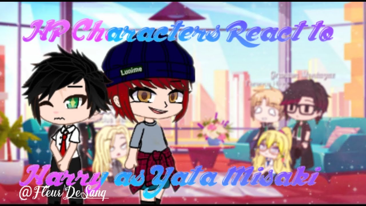 HP Characters React to Harry Potter as Yata Misaki || 1/1 || [HP x K-Project]