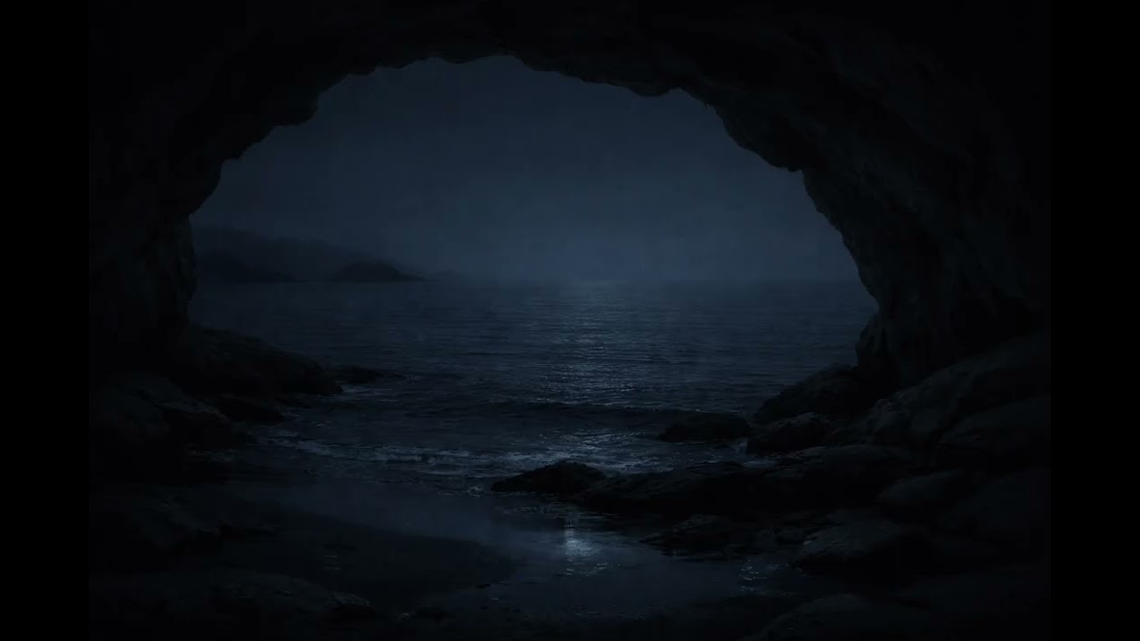 Sleep in 5 Minutes 🌊 Deep Ocean Waves for Sleep | 8 Hour Natural Night Sounds