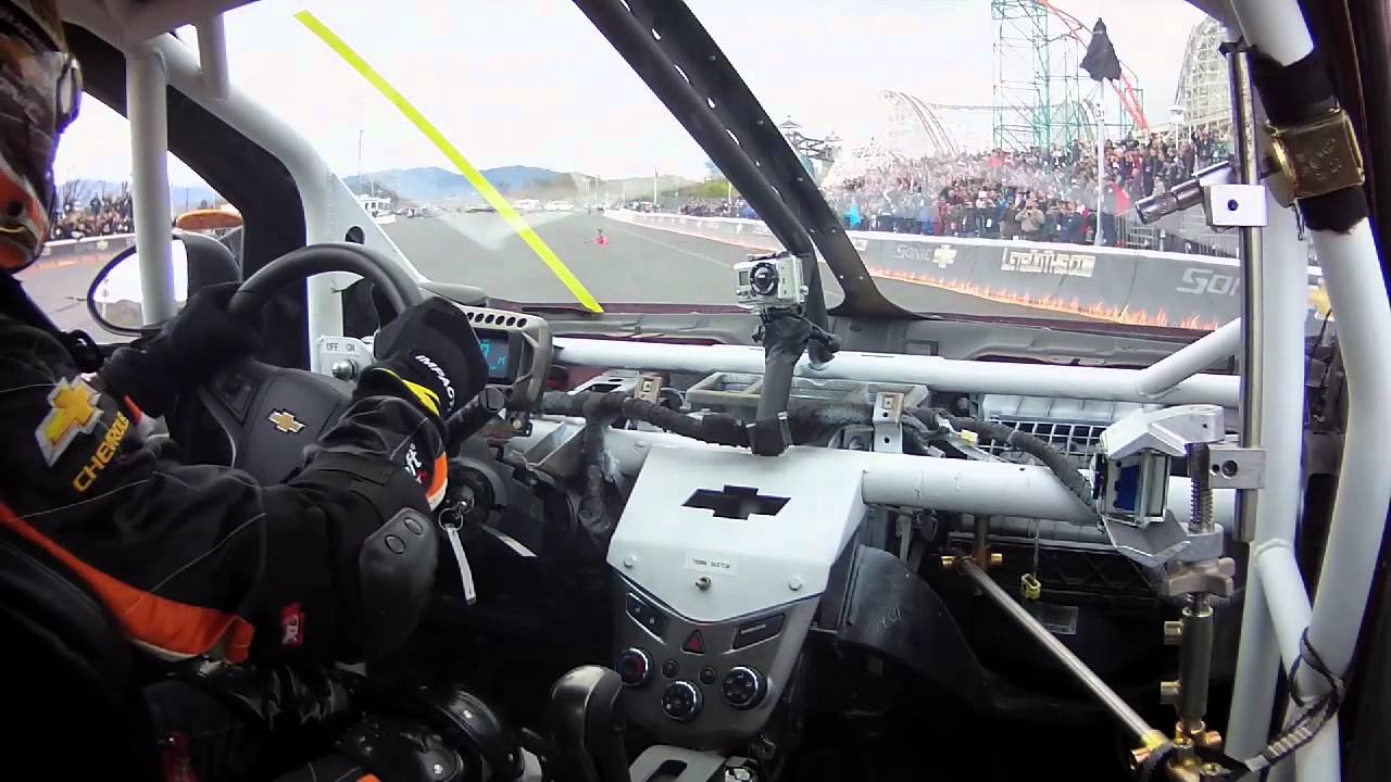 Rob Dyrdek Chevrolet Sonic Kick Flip Auto Spiral Jump