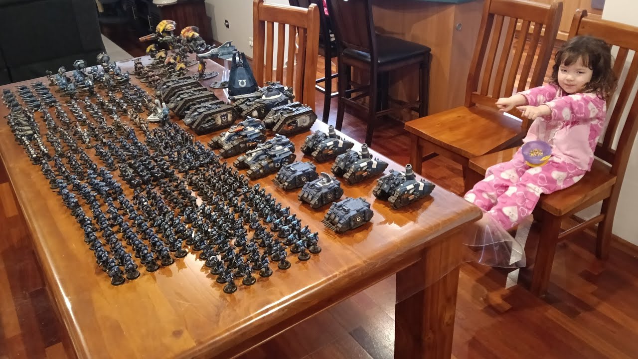 Horus Heresy, Ultramarines from scratch, pt140.Sponsor, army clean up, more units, the finishline.