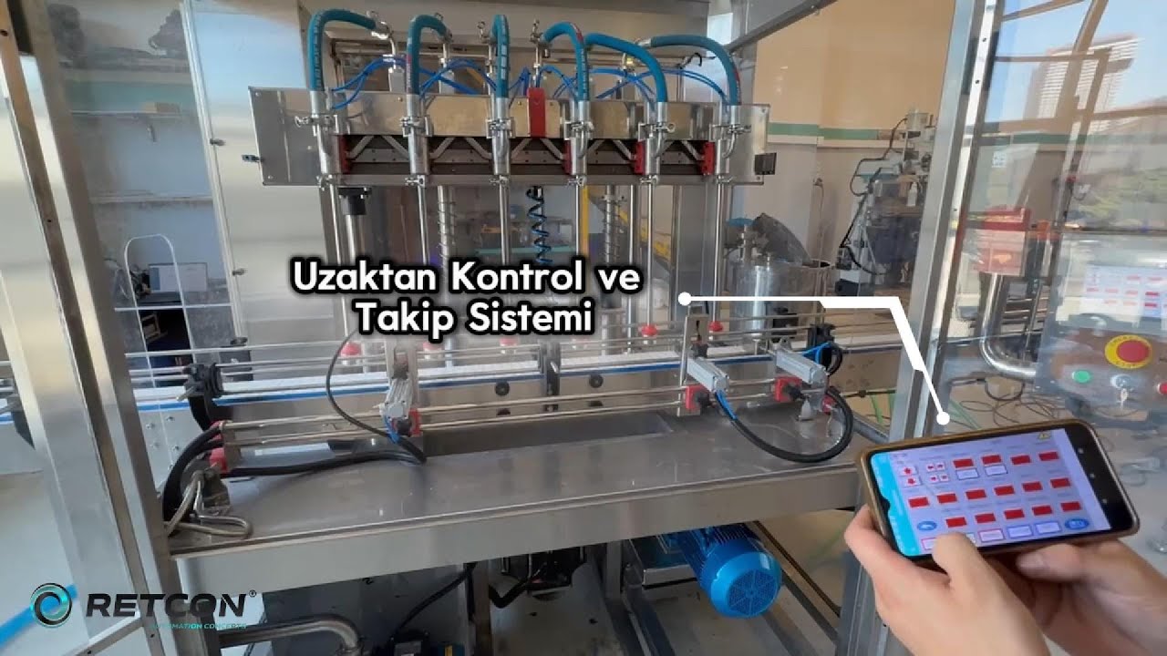 Dolum, Kapatma ve Etiketleme Makinelerinde Uzaktan Kontrol ve Destek